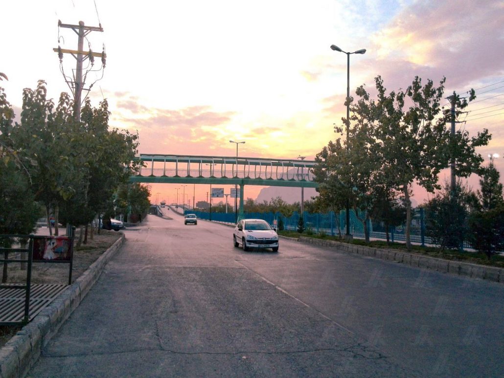 پل عابر پیاده منطقه 13 - پروژه‌های گروه ساکا