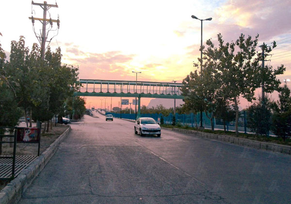 پل عابر پیاده منطقه 13 - پروژه‌های گروه ساکا