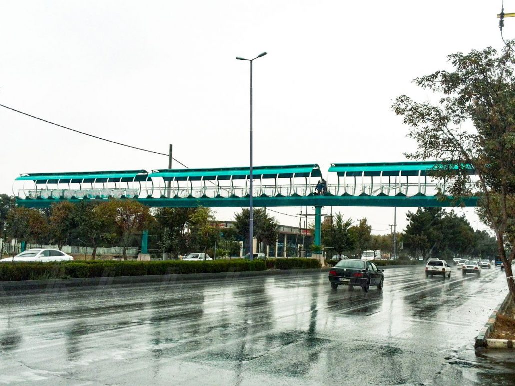 پل‌های عابر پیاده منطقه 8 و 12 - پروژه‌های گروه ساکا
